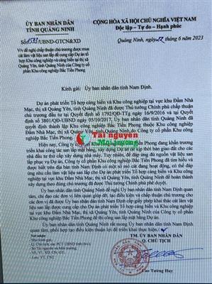 Quảng Ninh “cầu viện” cát Nam Định