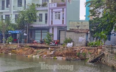 Quy Nhơn chi hơn 3 tỷ đồng chống sạt lở kè Bàu Sen