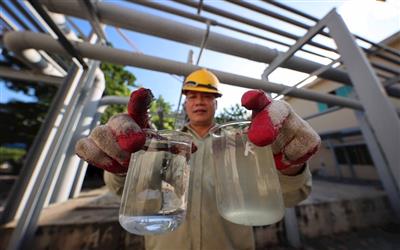 Quy trình xử lý nước thải sinh hoạt trước khi đưa vào hồ Trúc Bạch