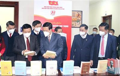 Ra mắt cuốn sách của Tổng Bí thư Nguyễn Phú Trọng