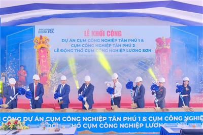 SaigonTel khởi động 3 cụm công nghiệp tại Thái Nguyên