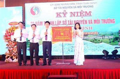 Sở Tài nguyên và Môi trường tỉnh Thái Bình kỷ niệm 20 năm thành lập
