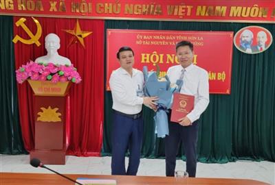Sơn La có tân Phó Giám đốc Sở Tài nguyên và Môi trường