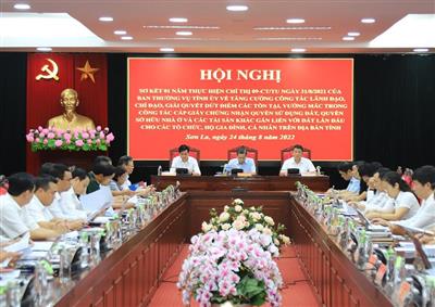 Sơn La đẩy nhanh tiến độ cấp sổ đỏ cho các hộ dân