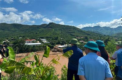 Sơn La: Kiểm tra công tác quản lý khai thác cát tại Sông Mã