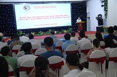 Sơn La: Kiểm tra, đánh giá năng lực viên chức hệ thống Văn phòng Đăng ký đất đai