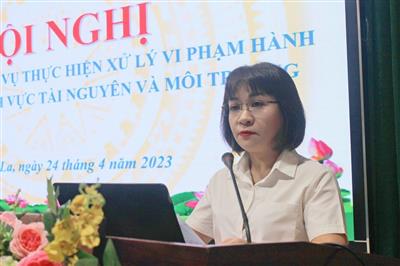 Sơn La: Tập huấn nghiệp vụ xử lý vi phạm về tài nguyên, môi trường