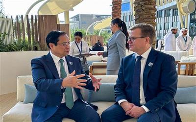 Tại Hội nghị COP28: Thủ tướng Phạm Minh Chính đã gặp lãnh đạo các nước