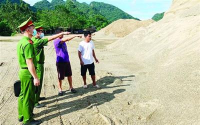 Tăng cường kiểm tra, xử lý hoạt động khai thác khoáng sản trên địa bàn huyện Cẩm Thủy, Thanh Hóa