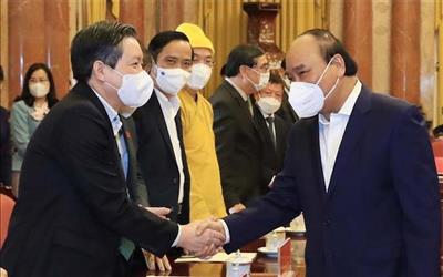 Tăng cường phối hợp giữa Chủ tịch nước và Đoàn Chủ tịch Ủy ban Trung ương Mặt trận Tổ quốc Việt Nam