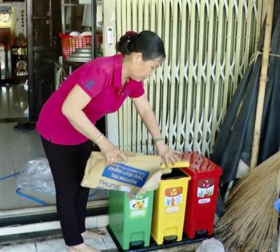 Tạo thói quen phân loại rác tại nguồn
