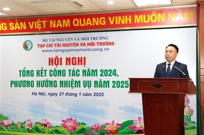 Tạp chí Tài nguyên và Môi trường: Tổng kết công tác năm 2024, triển khai nhiệm vụ năm 2025
