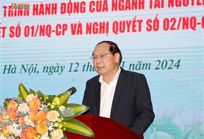 Tập trung hoàn thiện chính sách pháp luật về tài nguyên và môi trường