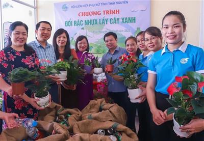Thái Nguyên: Phòng chống rác thải nhựa từ các mô hình sáng tạo