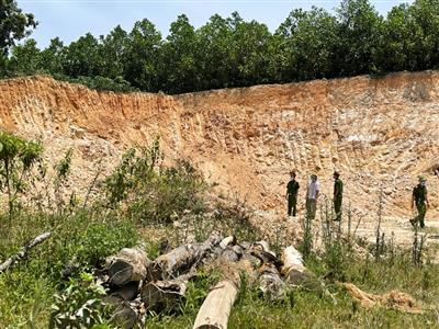 Thanh Hóa phạt hợp tác xã vi phạm trong khai thác khoáng sản