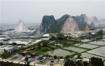 Thanh Hóa: Xử phạt Công ty Thanh Ninh khai thác khoáng sản vượt công suất