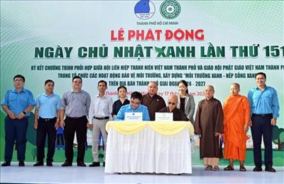 Thanh niên, Phật tử chung tay bảo vệ môi trường