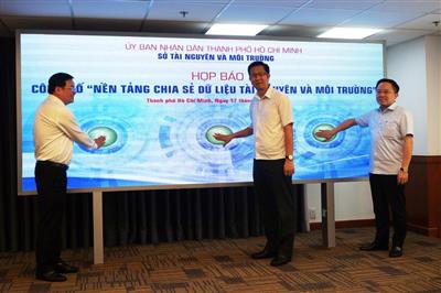 Thành phố Hồ Chí Minh công bố nền tảng chia sẻ dữ liệu tài nguyên và môi trường