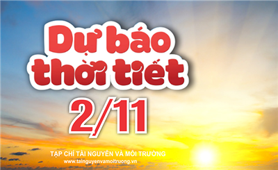 Thời tiết 2/11/2023: Miền Bắc tăng nhiệt, Trung và Nam Bộ còn mưa