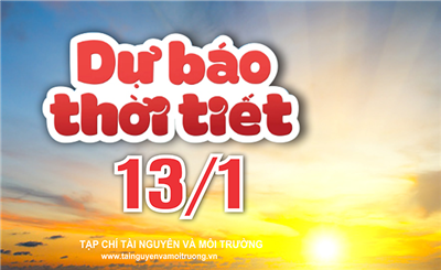 Thời tiết ngày 13/1: Bắc Bộ, Thanh Hoá và Nghệ An mưa rét giảm dần