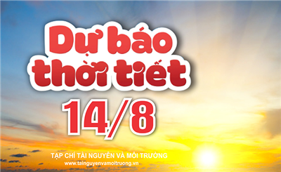 Thời tiết ngày 14/8: Khu vực Bắc Bộ nắng nóng quay trở lại