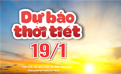 Thời tiết ngày 19/1: Hà Nội nắng ấm trước khi đón không khí lạnh