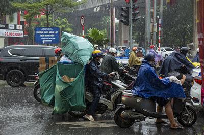 Thời tiết ngày 3/6: Chiều tối Bắc Bộ, Tây Nguyên và Nam Bộ mưa dông