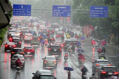 Thời tiết ngày 5/2: Bắc Bộ mưa rào và có nơi có dông, vùng núi có nơi có mưa to