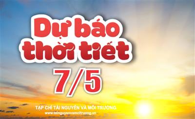 Thời tiết ngày 7/5: Thành phố Điện Biên Phủ trời nắng nhẹ, xác suất mưa 20%