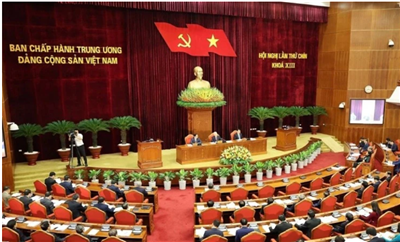 Thông cáo báo chí ngày làm việc thứ 2 của Hội nghị Trung ương 9, khóa XIII