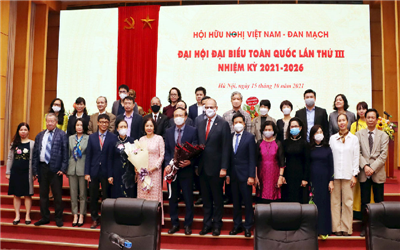 Thứ trưởng Bộ TN&MT Lê Công Thành được bầu làm Chủ tịch Hội Hữu nghị Việt Nam - Đan Mạch nhiệm kỳ 2021 - 2026