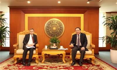 Thứ trưởng Lê Công Thành tiếp và làm việc với đại diện Bộ Tài chính Phần Lan