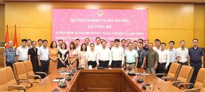 Thứ trưởng Lê Minh Ngân tin tưởng: "Công chức sẽ là cầu nối giữa địa phương với Bộ Nông nghiệp và Môi trường"