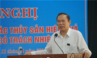 Thứ trưởng Phùng Đức Tiến: Chống khai thác IUU phải từ cơ sở
