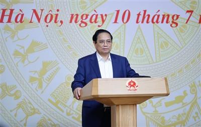 Thủ tướng chủ trì Hội nghị trực tuyến Sơ kết 6 tháng đầu năm 2024 về chuyển đổi số quốc gia và Đề án 06 của Chính phủ.