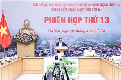 Thủ tướng chủ trì phiên họp Ban Chỉ đạo các công trình, dự án quan trọng quốc gia, trọng điểm ngành GTVT