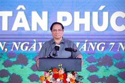 Thủ tướng dự lễ khởi công, thăm một số dự án trọng điểm tại Hưng Yên