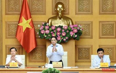 Thủ tướng Phạm Minh Chính chủ trì buổi làm việc lấy ý kiến hoàn thiện Đề án kinh tế vĩ mô