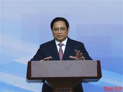 Thủ tướng Phạm Minh Chính chủ trì Hội nghị Thủ tướng Chính phủ với doanh nghiệp đầu tư nước ngoài