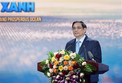 Thủ tướng Phạm Minh Chính dự chương trình “Khát vọng Đại dương xanh”