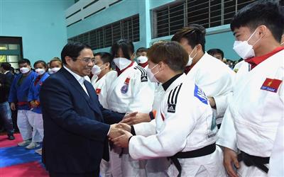 Thủ tướng Phạm Minh Chính kiểm tra công tác chuẩn bị SEA Games 31