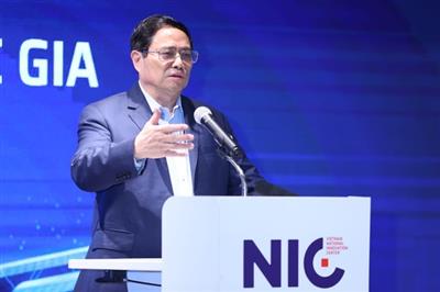 Thủ tướng: Trung tâm Đổi mới sáng tạo Quốc gia phải trở thành nơi 'hội tụ trí tuệ, lan toả lợi ích'