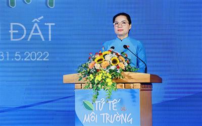 Thúc đẩy vai trò của phụ nữ trong bảo vệ môi trường, phòng chống thiên tai