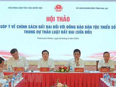 Thực hiện hiệu quả chính sách về đất đai với đồng bào dân tộc thiểu số
