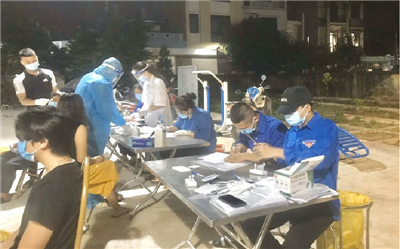 Thường Tín phát huy cả hệ thống chính trị phòng, chống dịch Covid-19