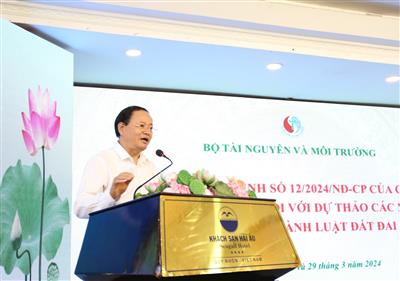 Tiếp tục lấy ý kiến hoàn thiện các Nghị định hướng dẫn thi hành Luật Đất đai