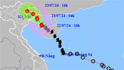 Tin bão mới nhất: Bão số 2 áp sát vào bờ, tiến sâu vào vịnh Bắc Bộ