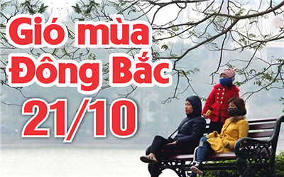 Tin gió mùa Đông Bắc: Bắc Bộ đón gió mùa Đông Bắc, vùng núi cao có nơi dưới 14 độ C