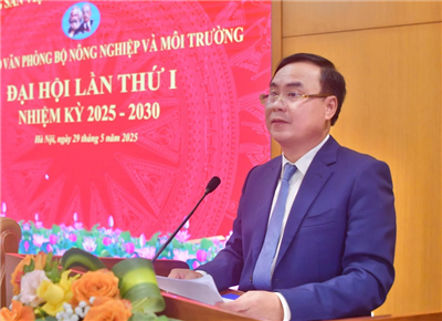 Tổ chức thành công Đại hội Văn phòng Bộ Nông nghiệp và Môi trường