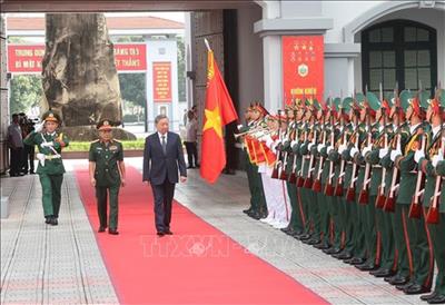 Tổng Bí thư, Chủ tịch nước Tô Lâm thăm và làm việc với Tổng cục II, Bộ Quốc phòng